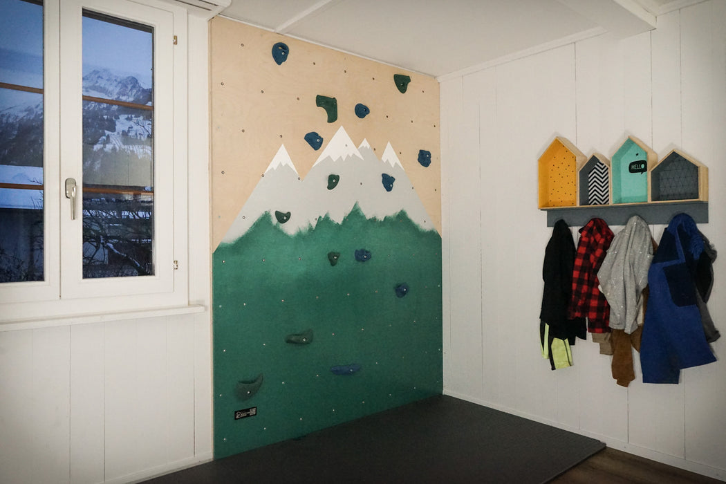 DIY - Kinder Kletterwand