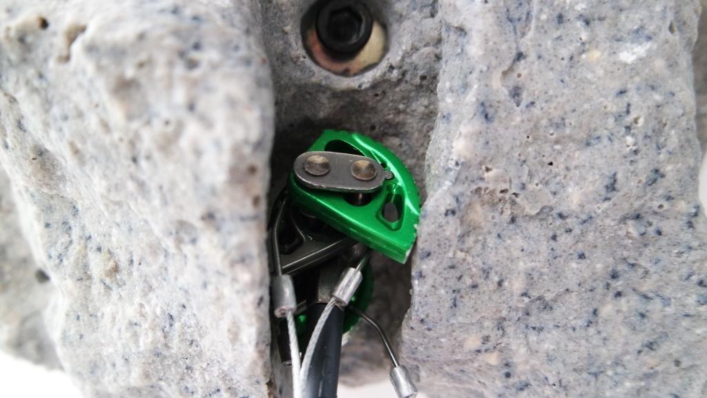 VERTICS.Rockmoves Prises d'escalade d'assurage Pferchfeldfelsen