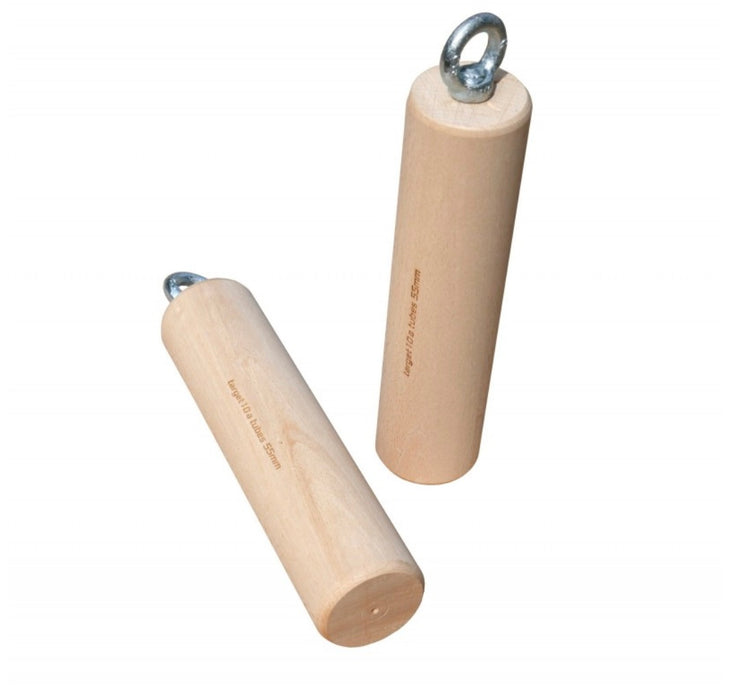 Holz-Zylinder fürs Klettertraining tawotubes