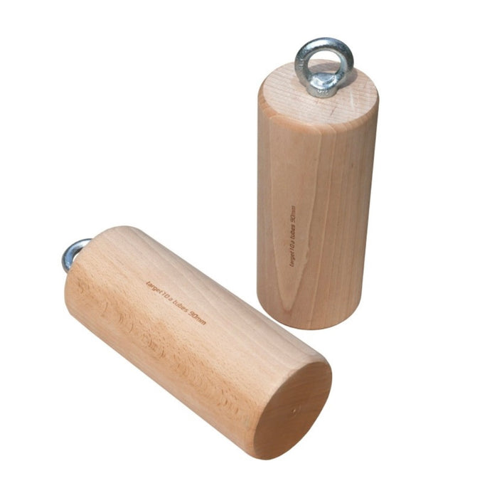 Holz-Zylinder fürs Klettertraining tawotubes
