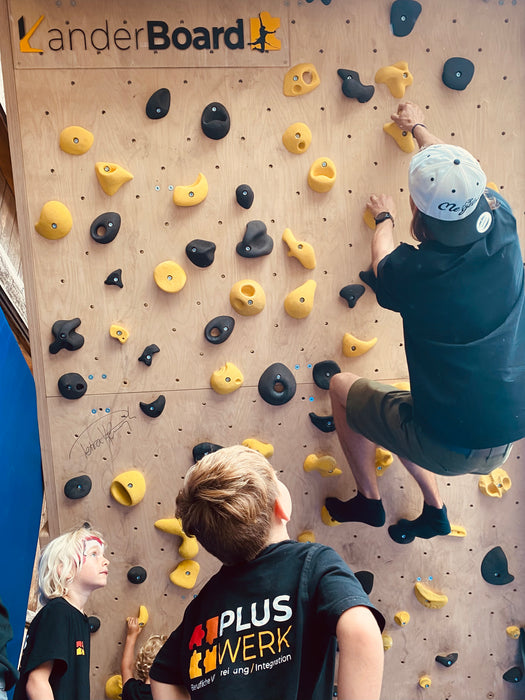 Climbing wall Mobile boulder cube rental