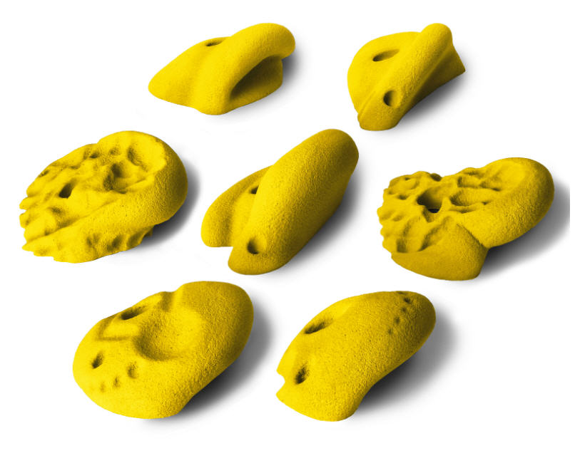 Climbing hold set ALPIDEX 7 XL Mega