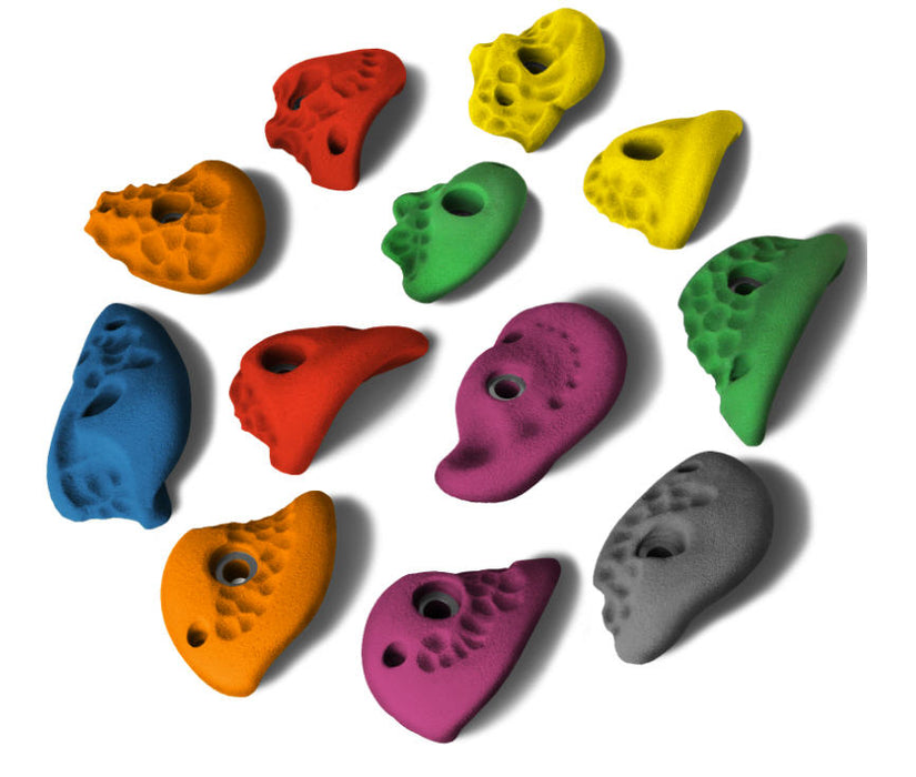 Climbing hold set ALPIDEX 12 L incl. screw connection