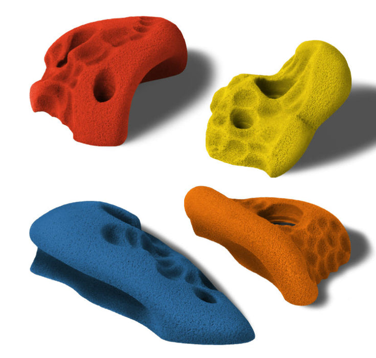 Climbing hold set ALPIDEX 12 L incl. screw connection