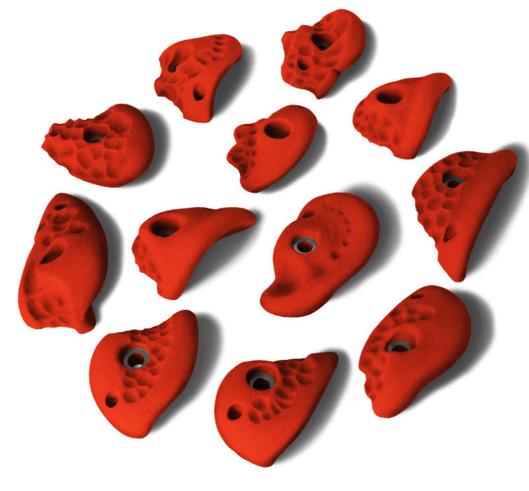 Climbing hold set ALPIDEX 12 L incl. screw connection