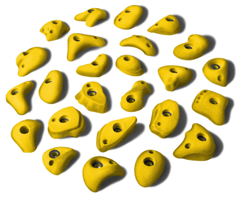 Climbing hold set ALPIDEX 25 SM