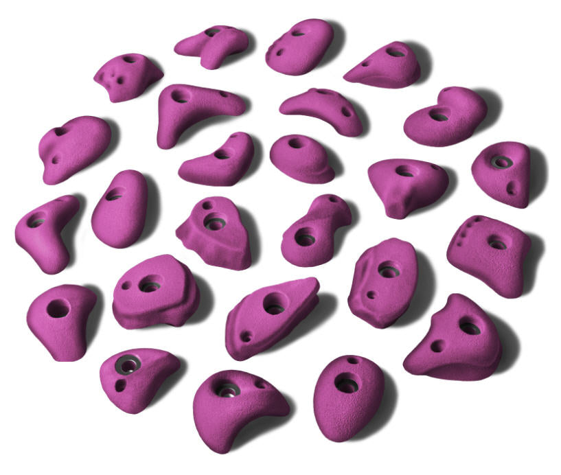 Climbing hold set ALPIDEX 25 SM