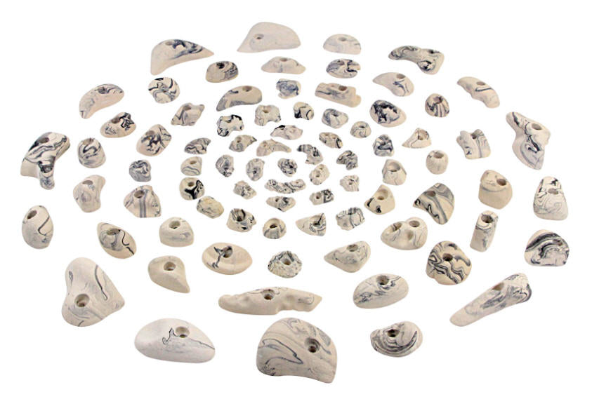 Climbing hold set ALPIDEX 80 XS-XL