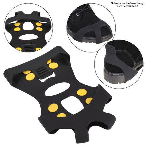 ALPIDEX Anti-Slip Shoe Spikes Ice Grips in different sizes
