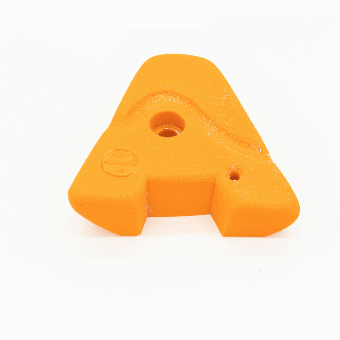 Climbing hold monkey with finger hole