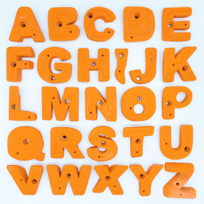 DK Set Klettergriff Alphabet Buchstabe A-Z