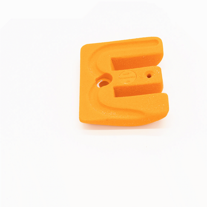 Climbing hold monkey with finger hole