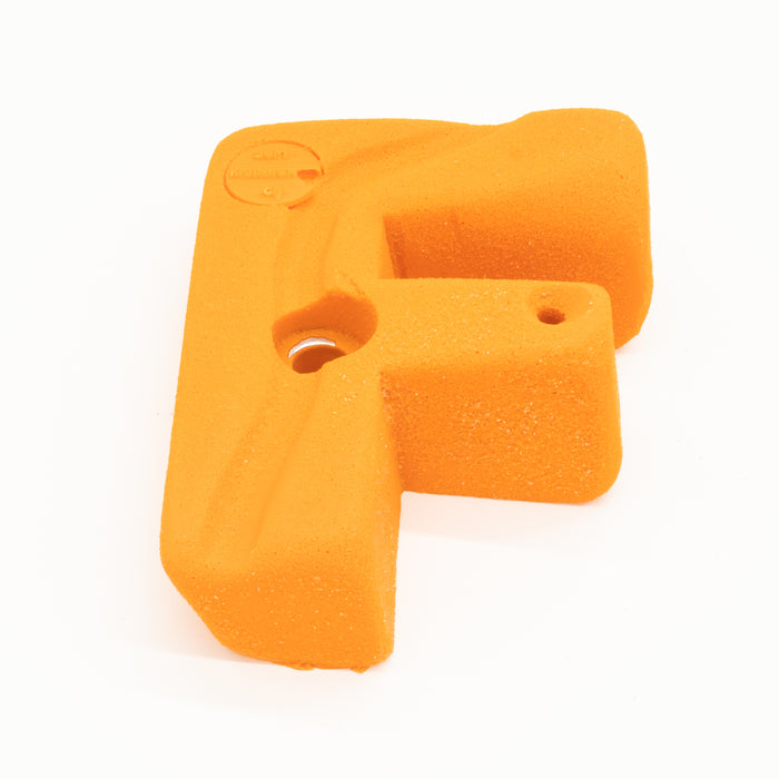 Climbing hold monkey with finger hole