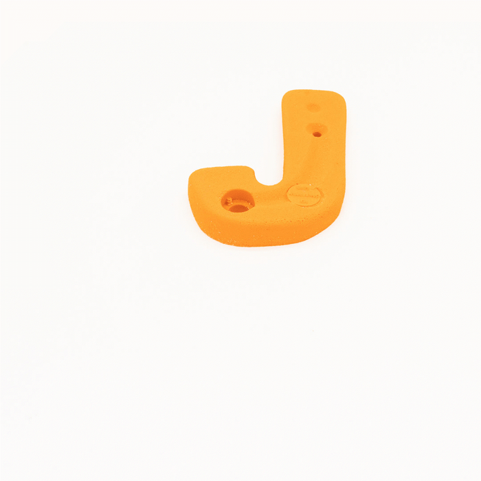 Climbing hold monkey with finger hole