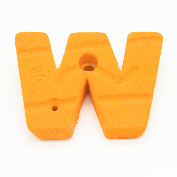 Climbing hold monkey with finger hole