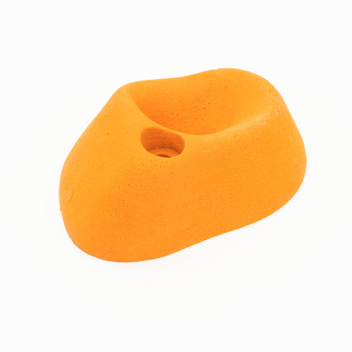 Climbing hold Sloping two-finger hole
