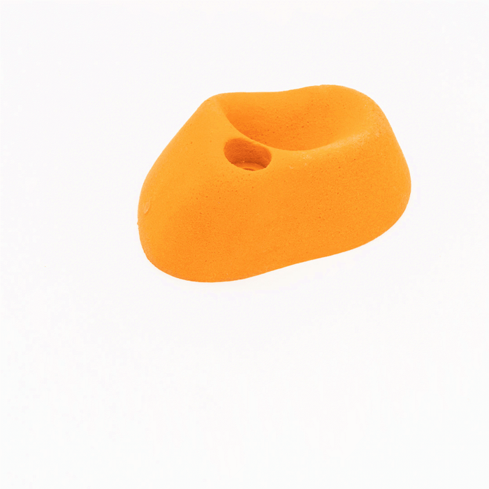 Climbing hold Sloping two-finger hole