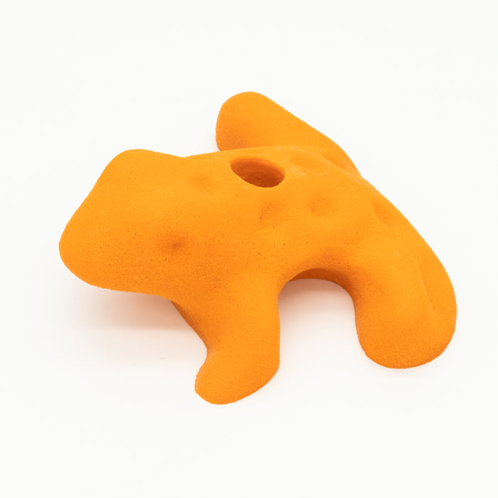Climbing hold frog