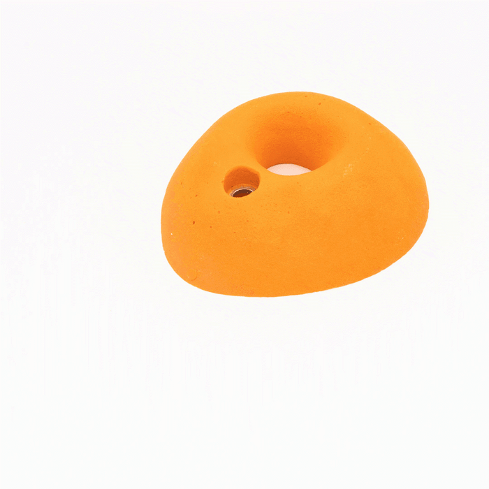 Climbing hold Rounded two-finger hole