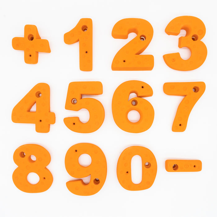 DK Set Climbing Holds Numbers