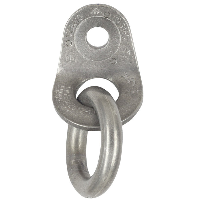 Fixed C-deflector, M10 or M12, galvanized or stainless steel, Fixe 2