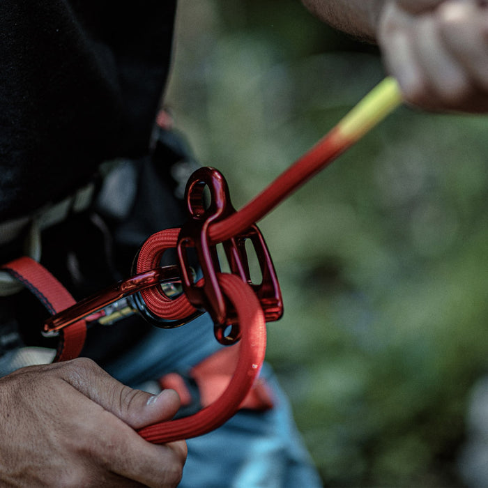 Fixed Miku V2 descender belay device