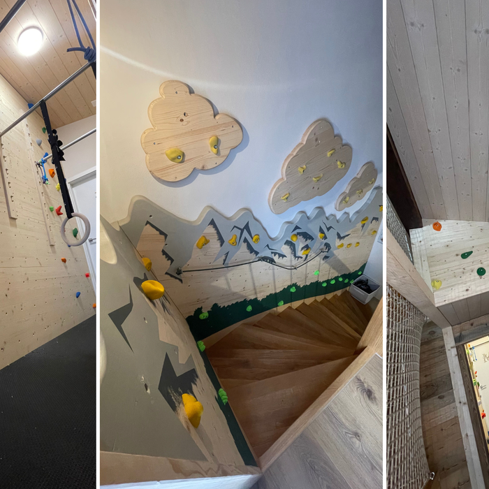 Indoor Kletter-Paradies - 22 m2