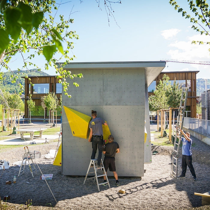 BoulderFels aus einem Schiffscontainer - 35.5 m2