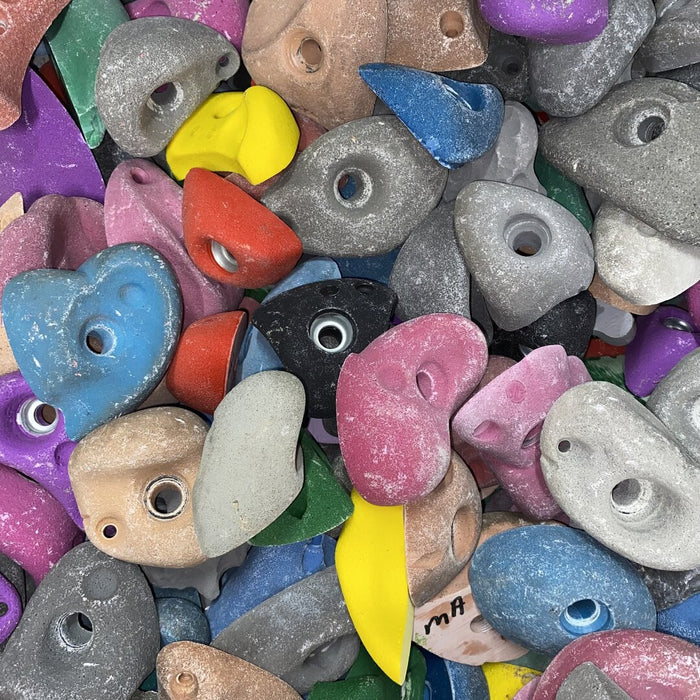 Prises d'escalade deuxième choix taille S-XL