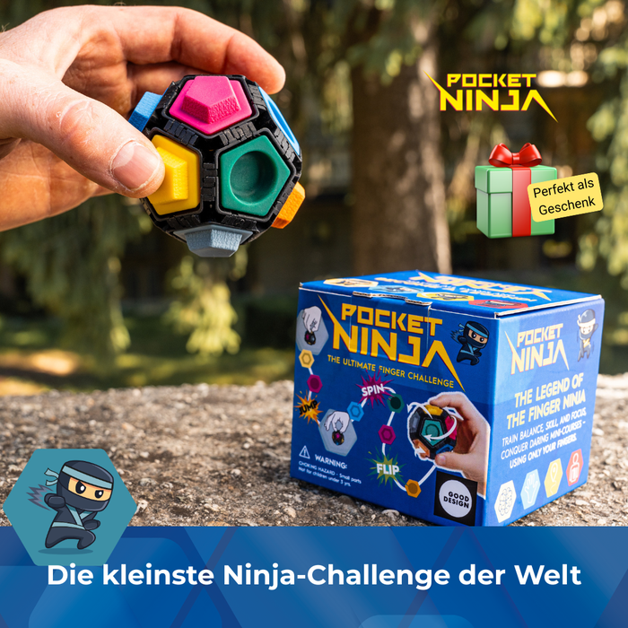 POCKET NINJA The smallest ninja challenge in the world