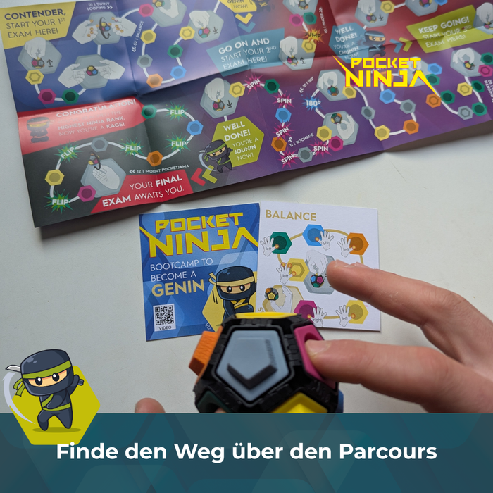 POCKET NINJA The smallest ninja challenge in the world