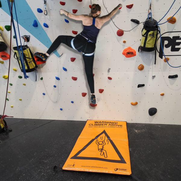 HONOR Warnschild Belay Gate