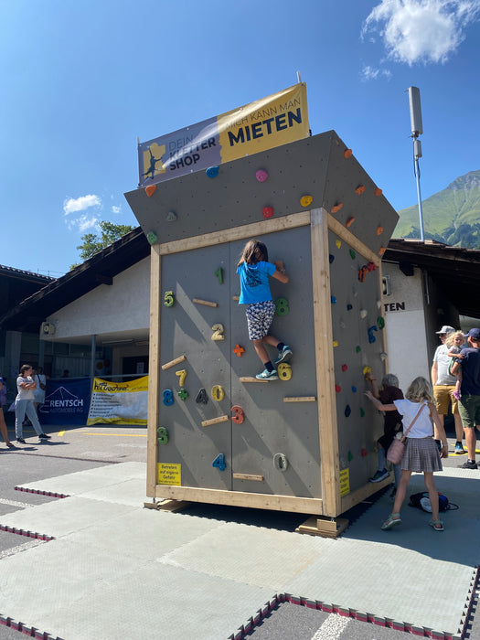 Vermietung - Mobiler Boulderwürfel