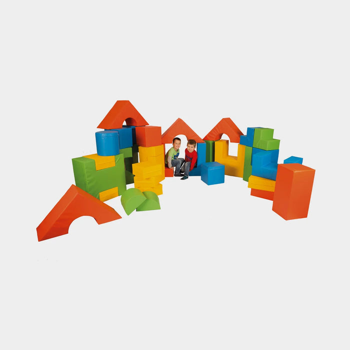 Baustein MAXI Weichboden Set 25-teilig