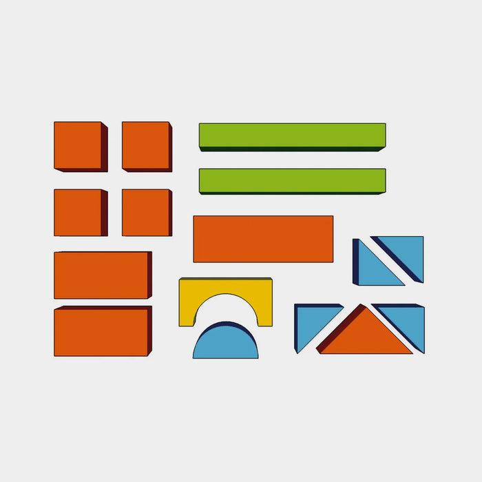 Bausteinsatz MINI 16-tlg.