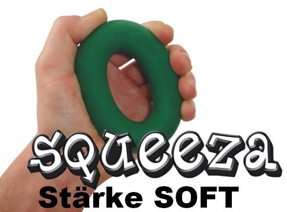 Squeeza Unterarmtrainer Stufe: SOFT Farbe grün
