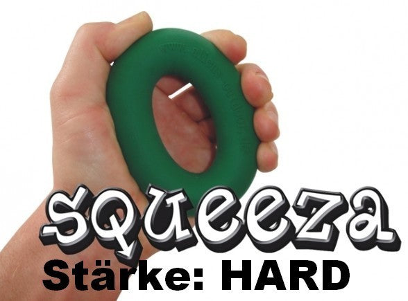 Squeeza Unterarmtrainer Stufe: HARD Farbe rot