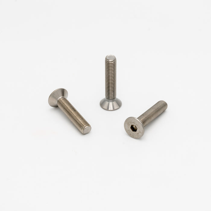 Countersunk screw stainless steel M10 50 mm