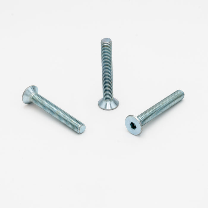 Countersunk screw Zinc plated M10 70 mm
