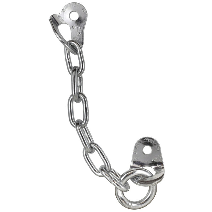 Fixed deflection chain for climbing wall Galvanized or stainless steel, M10 or M12
